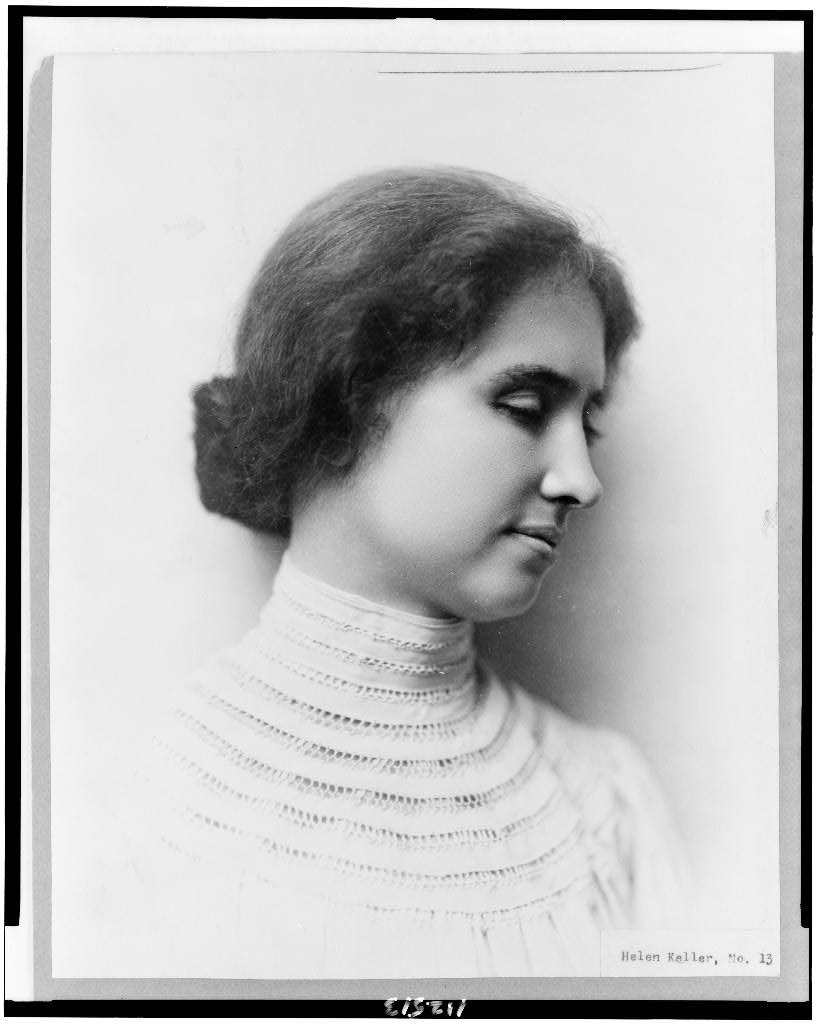 Portrait of Helen Keller around 1904