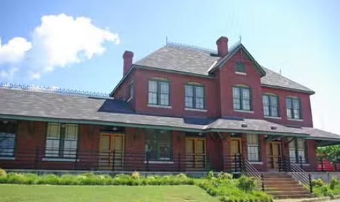 Restored Tuscumbia Railway Depot